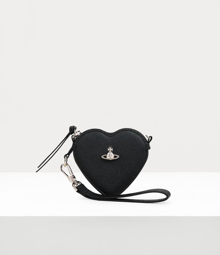 Vivienne Westwood SAFFIANO HEART WRISTLET